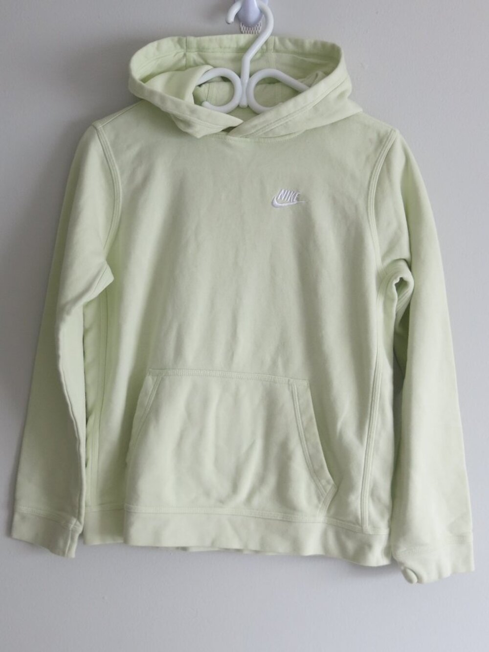 Nike NSW Club Sportswear Cotton Blend Pullover Sweatshirt Hoodie - Size XL
